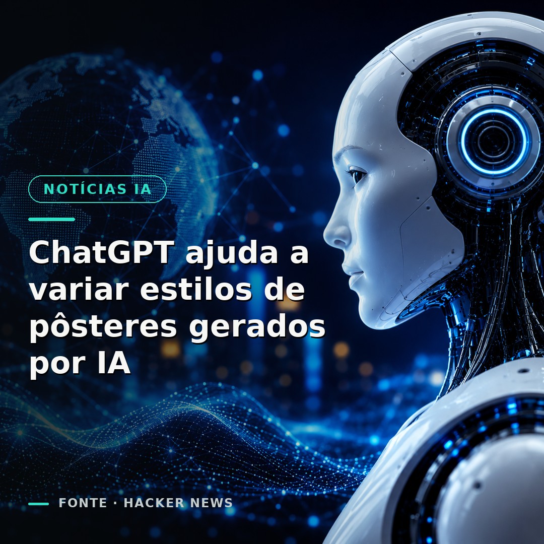 ChatGPT ajuda a variar estilos de pôsteres gerados por IA