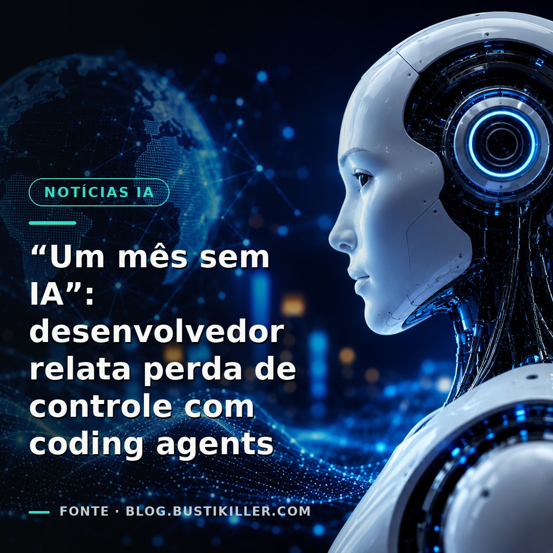 “Um mês sem IA”: desenvolvedor relata perda de controle com coding agents