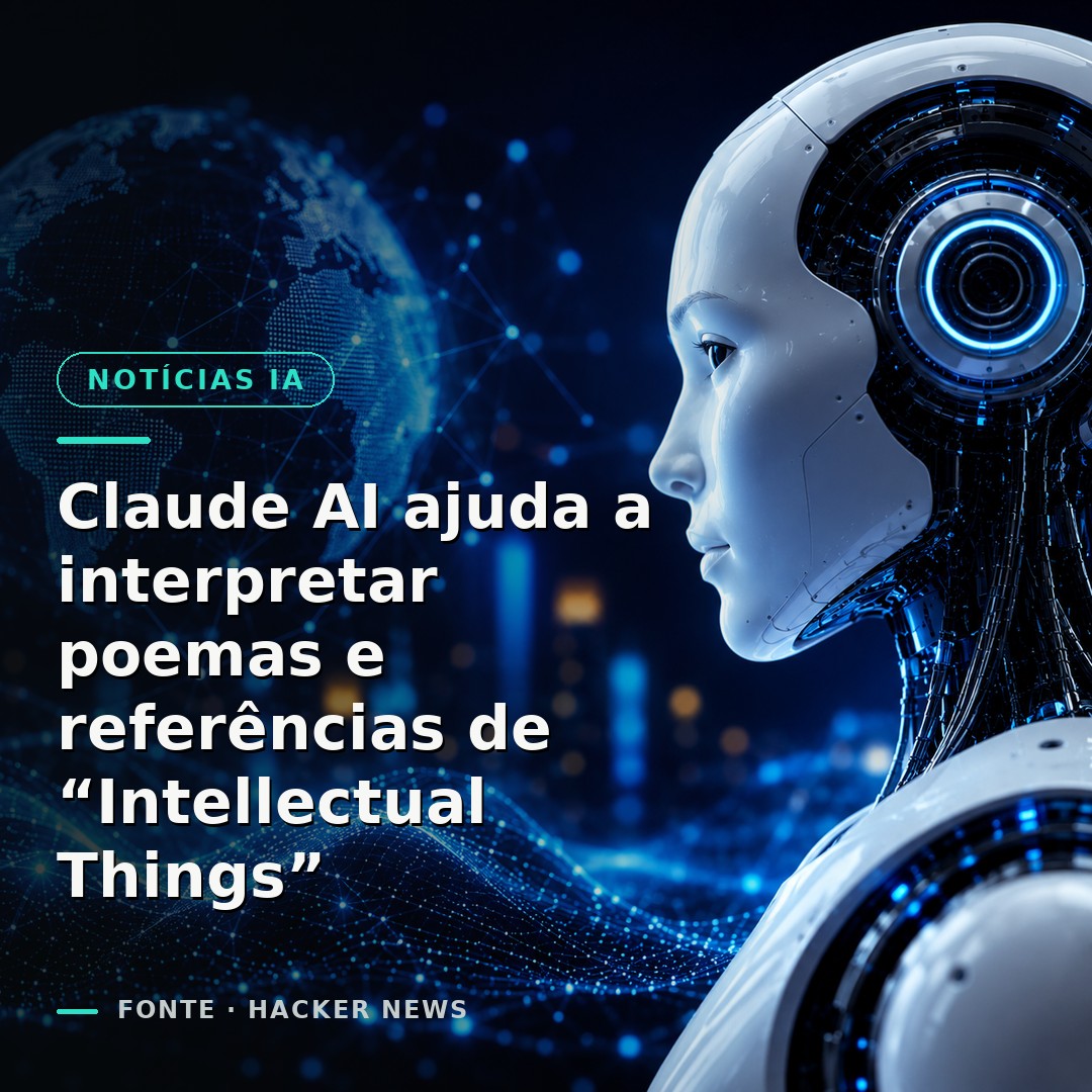 Claude AI ajuda a interpretar poemas e referências de “Intellectual Things”